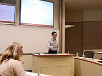 Trenton Jin at the (APPAM) Regional Student Conference in California