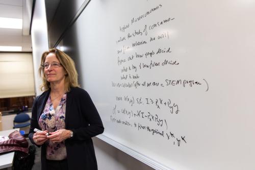 Joann Weiner, Director of the MA in Applied Economics program