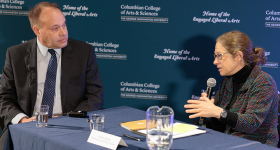 Paul Wahlbeck and Sarah Binder